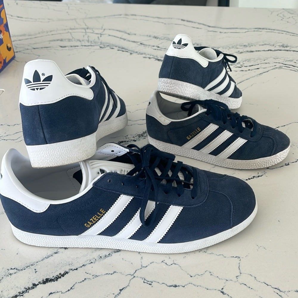2 boys pairs of matching Addidas shoes